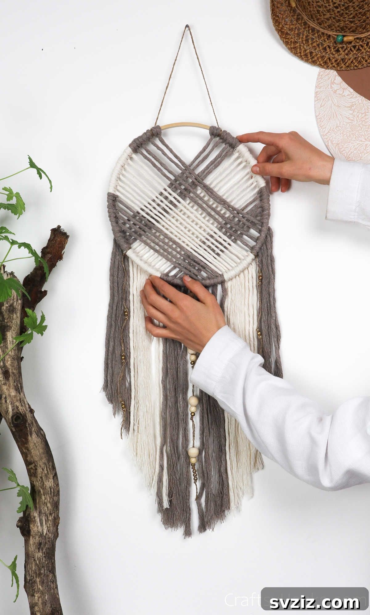 Handmade Boho Dreamcatcher for Bedroom Decor