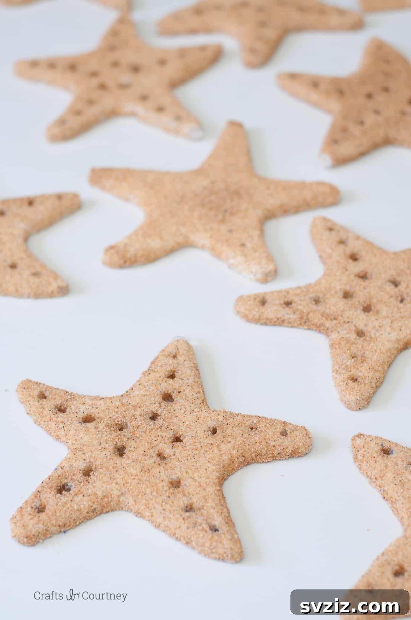 Easy DIY Foam Starfish Craft for Summer Decor