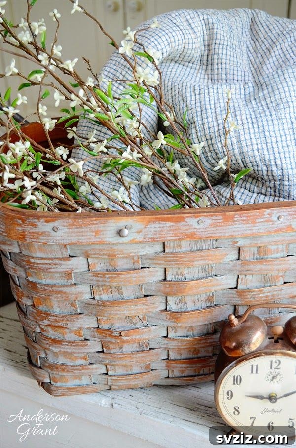 DIY Picnic Basket Decoration for Summer