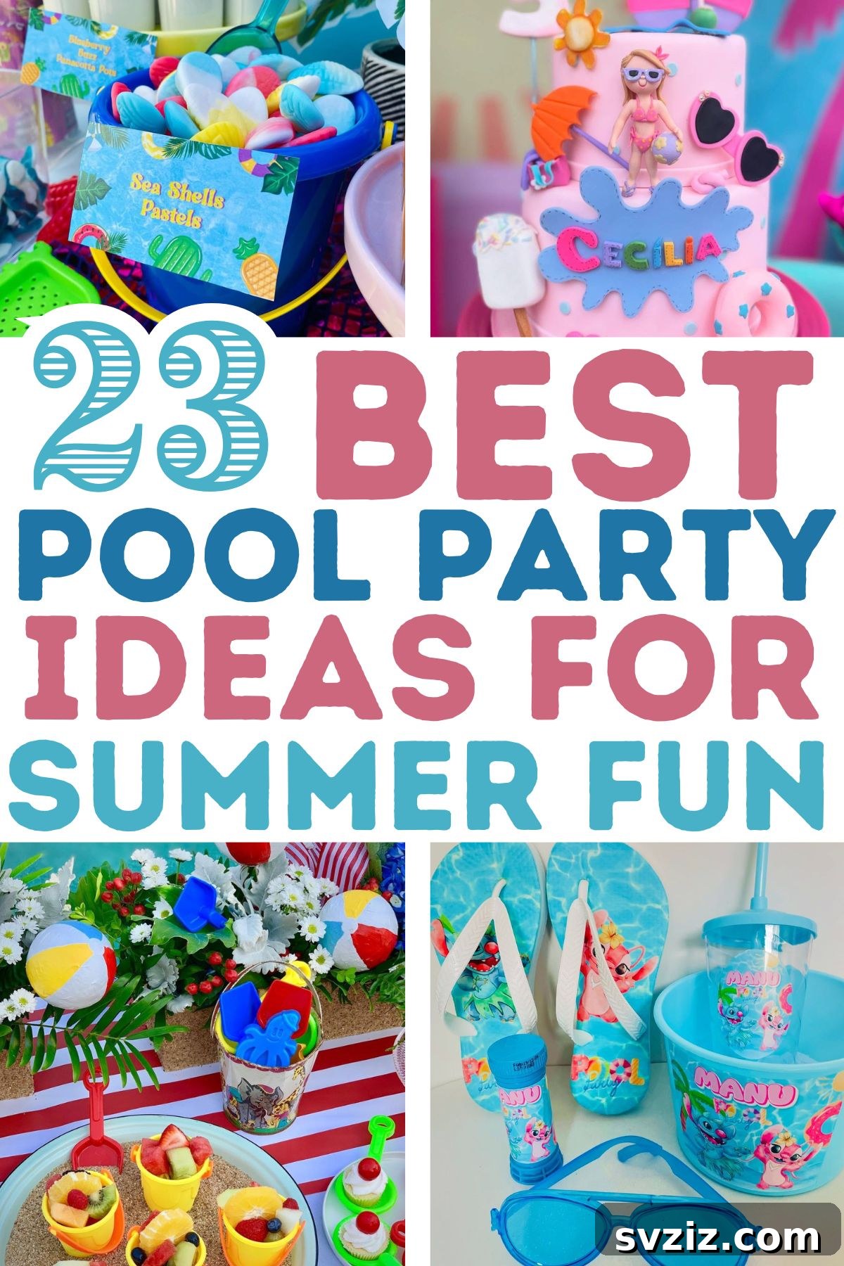 Splash into Summer: Creative Pool Party Ideas 2 Elevate your summer pool party with these incredible decoration and entertainment ideas.