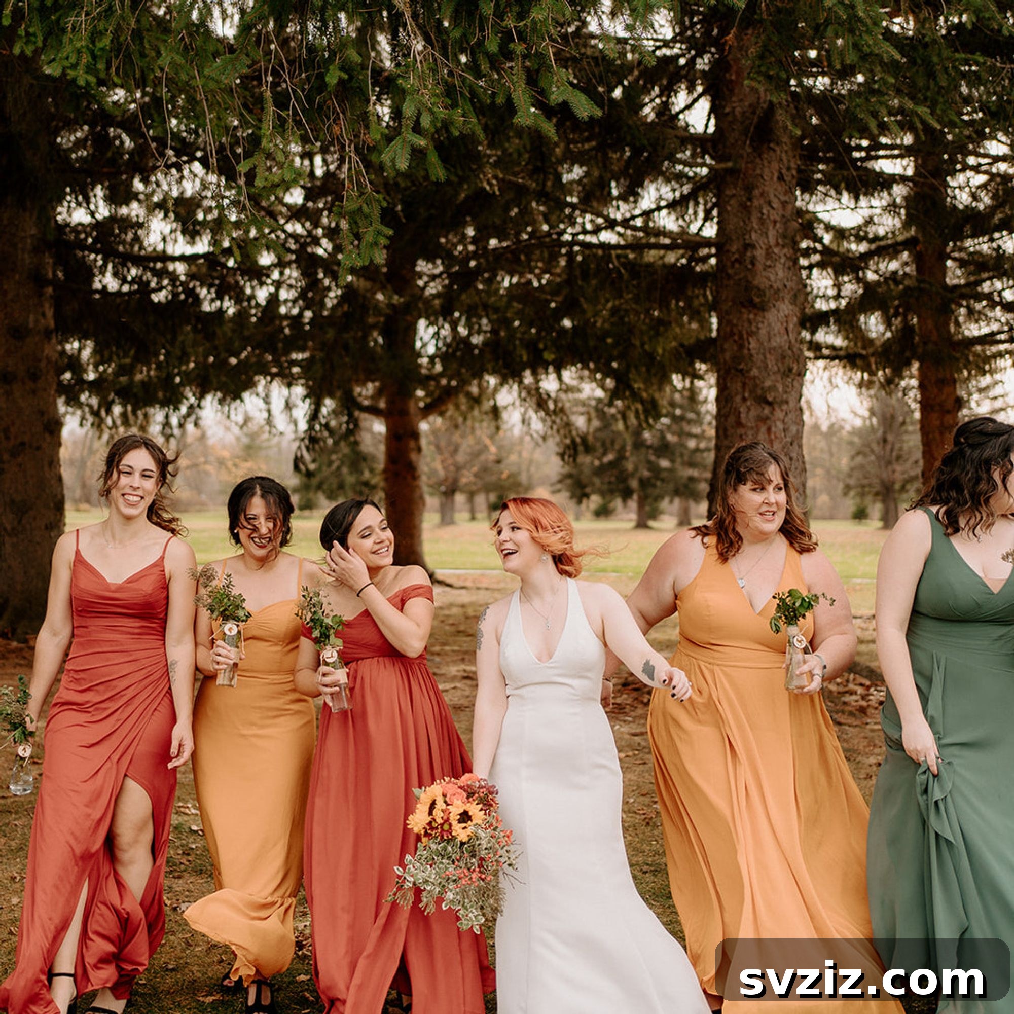 Stunning Summer Wedding Color Palettes 27 Stunning, vibrant, and unique eclectic wedding color scheme featuring rust, yellow, and green tones