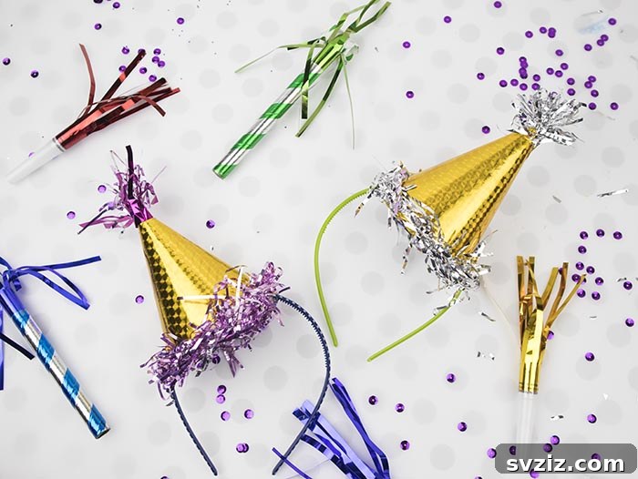 Smart Dollar Store Crafts to Keep Kids Busy 11 DIY Party Hats