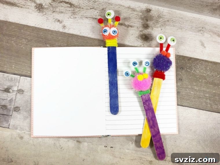 Smart Dollar Store Crafts to Keep Kids Busy 7 Crafty Bookmark
