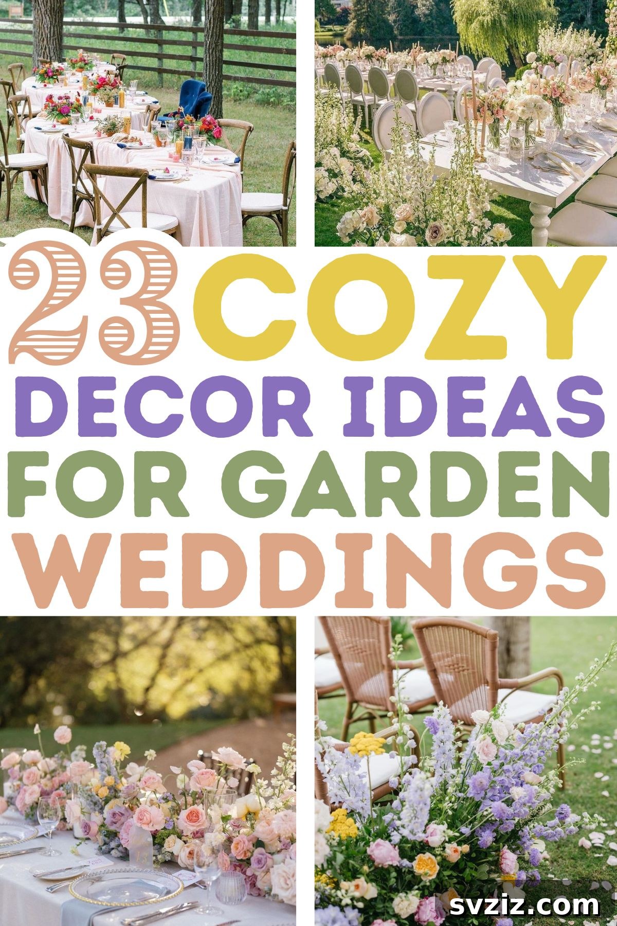 Whimsical Garden Wedding Ideas - enchanting outdoor ceremony decor