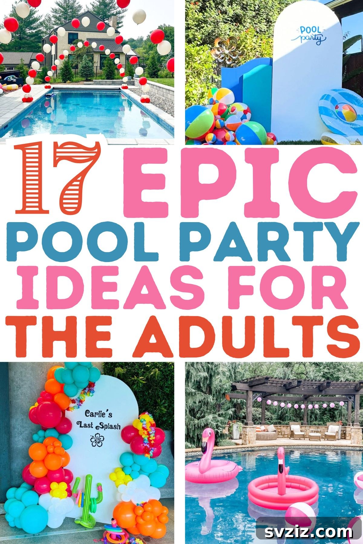 17 Epic Pool Party Themes for Adults 2 Unique Pool Party Themes for Adults