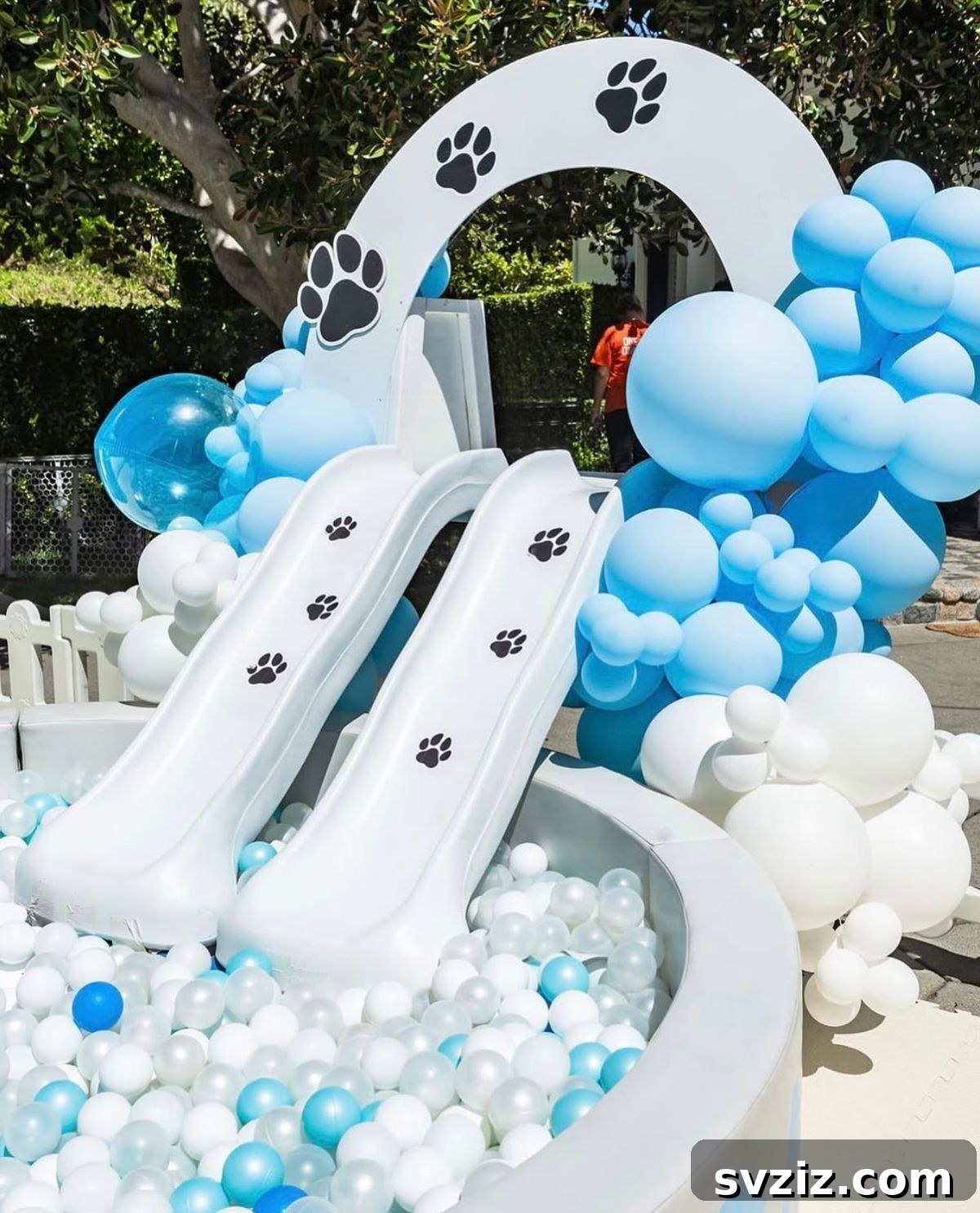17 Epic Pool Party Themes for Adults 13 11. Puppy Pool Party