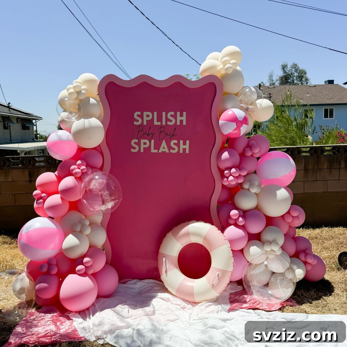 17 Epic Pool Party Themes for Adults 10 8. Baby Shower Pool Party