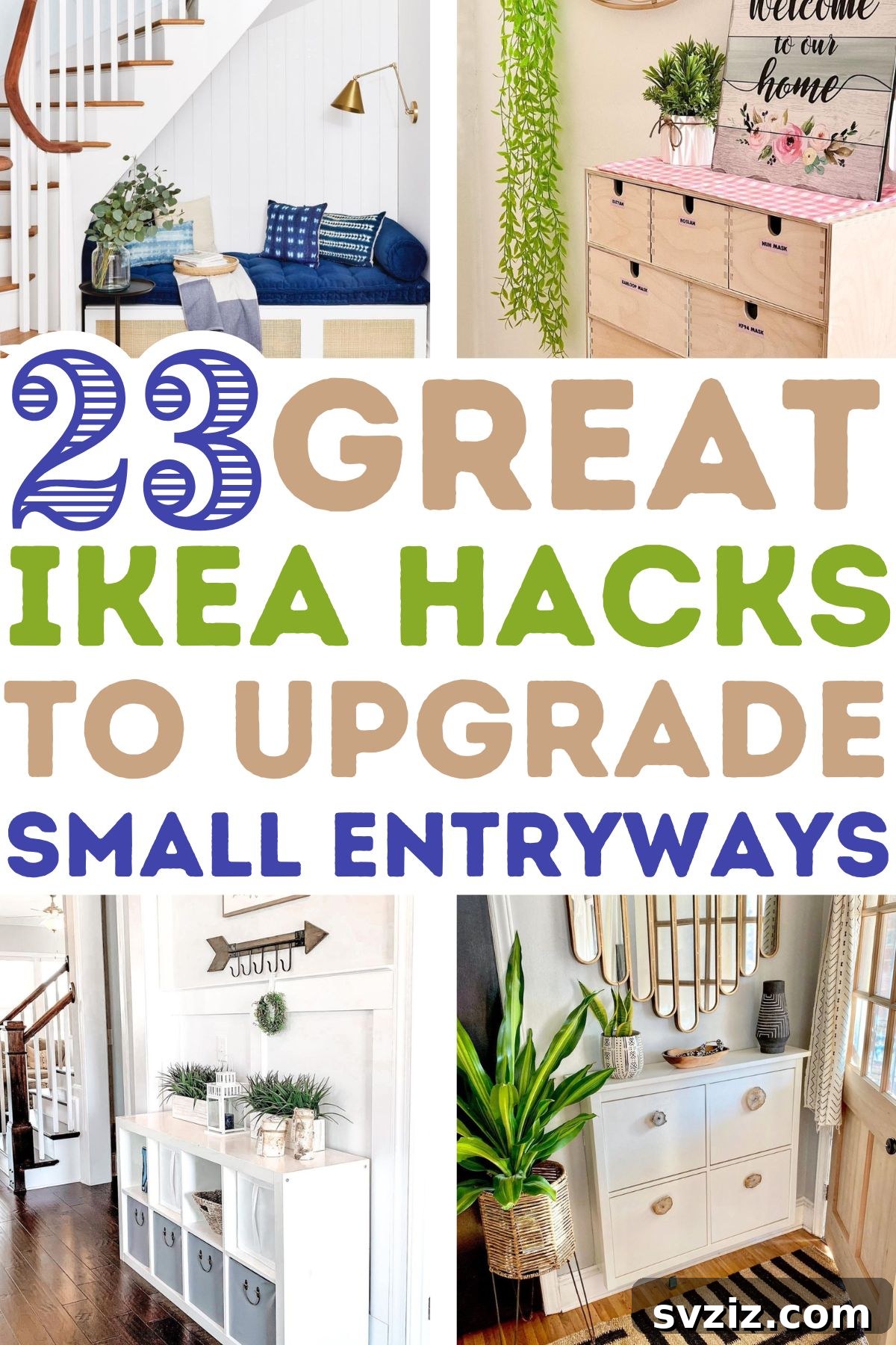 23 Clever IKEA Hacks to Maximize Small Entryways 2 IKEA hacks for a small entryway