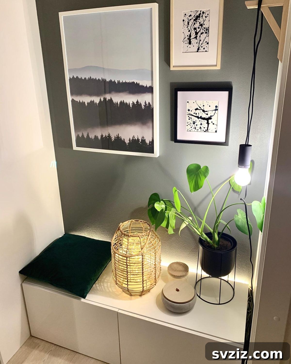 23 Clever IKEA Hacks to Maximize Small Entryways 16 14. IKEA BESTA Nook
