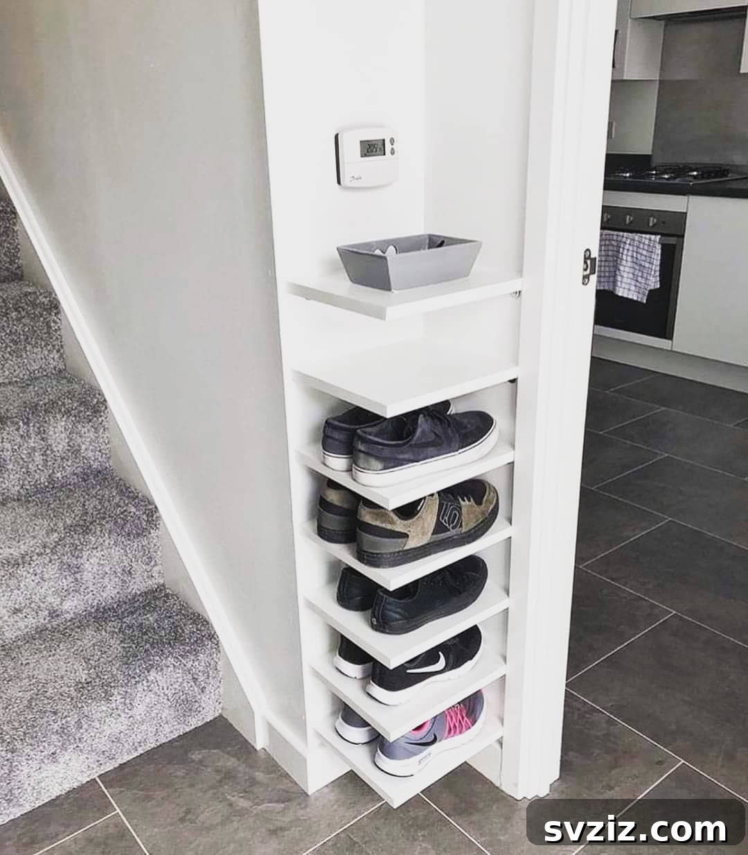 23 Clever IKEA Hacks to Maximize Small Entryways 25 23. IKEA LACK Shelf Unit
