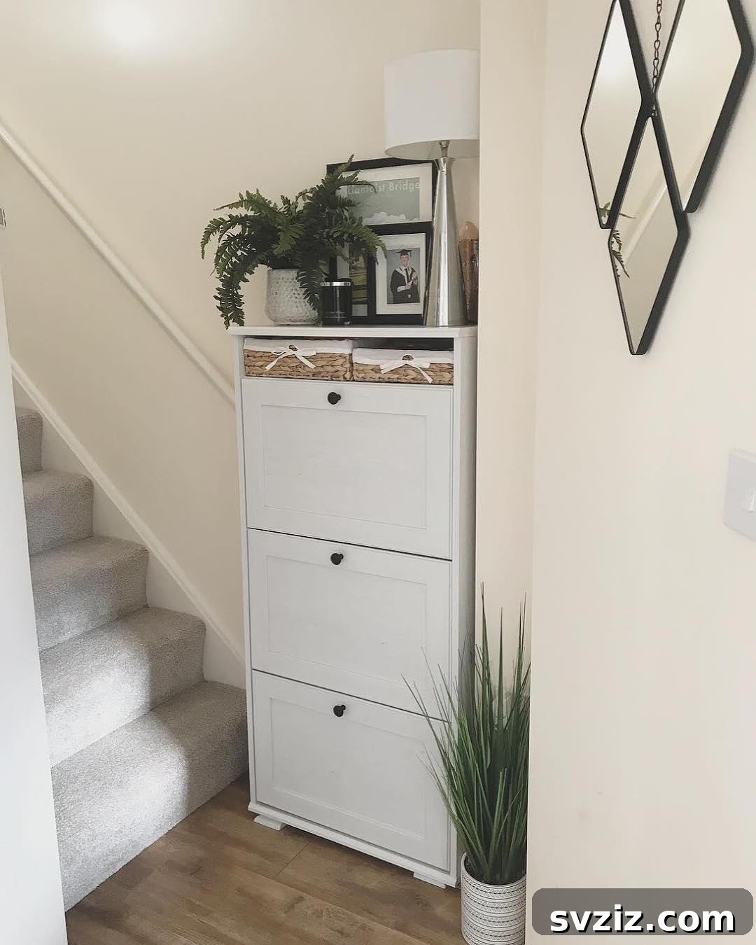 23 Clever IKEA Hacks to Maximize Small Entryways 4 2. BRUSALI Shoe Cabinet