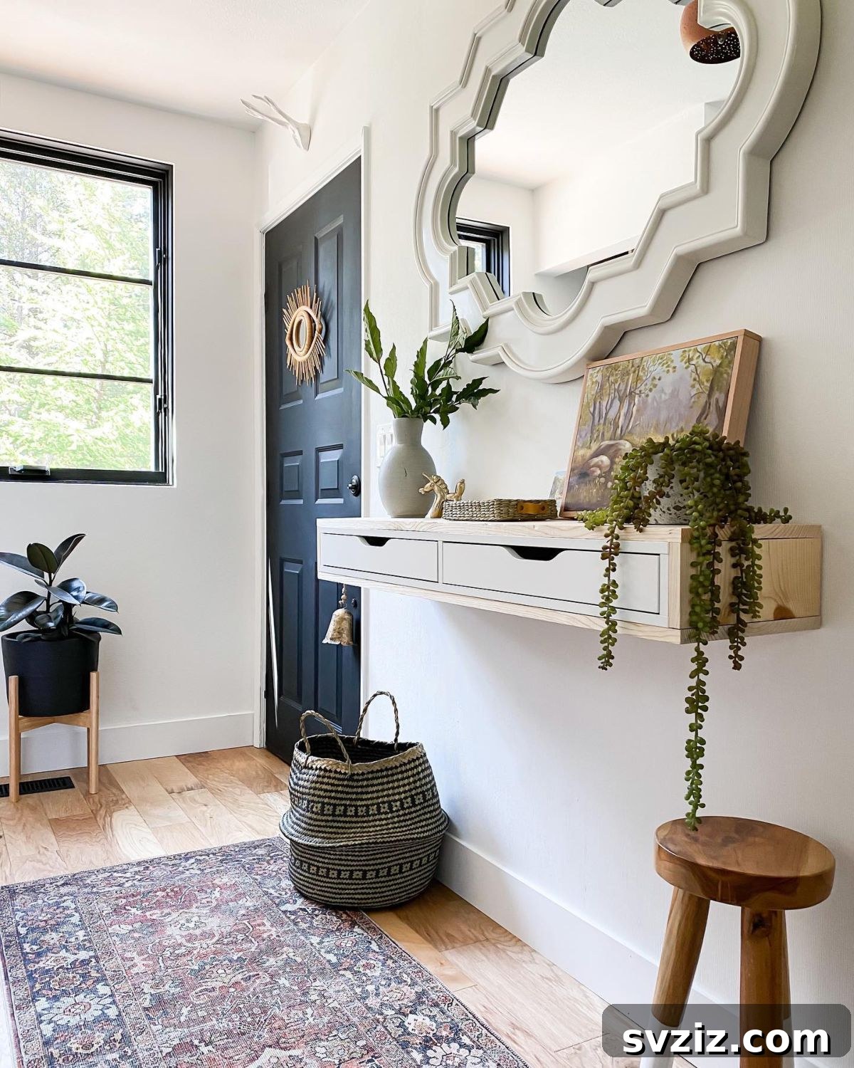 23 Clever IKEA Hacks to Maximize Small Entryways 5 3. Mounted Wall Storage Drawers