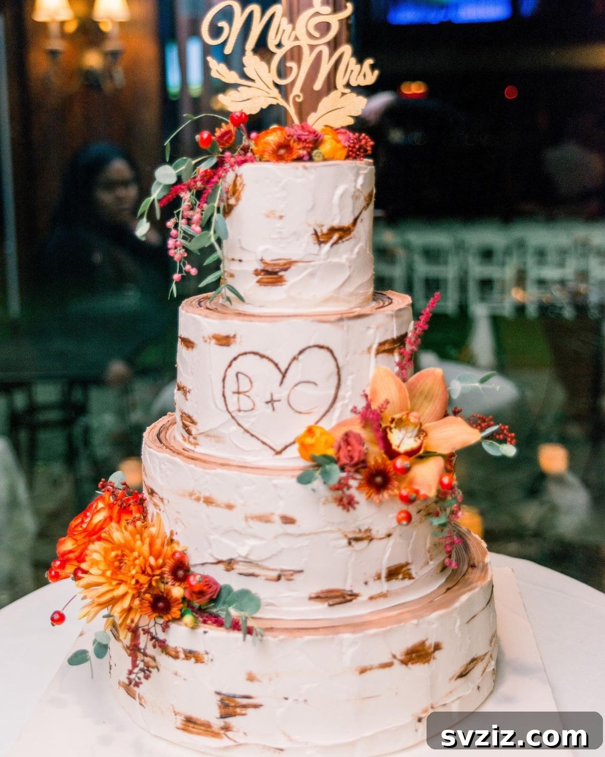 13. Perfect Rustic Fall Cake