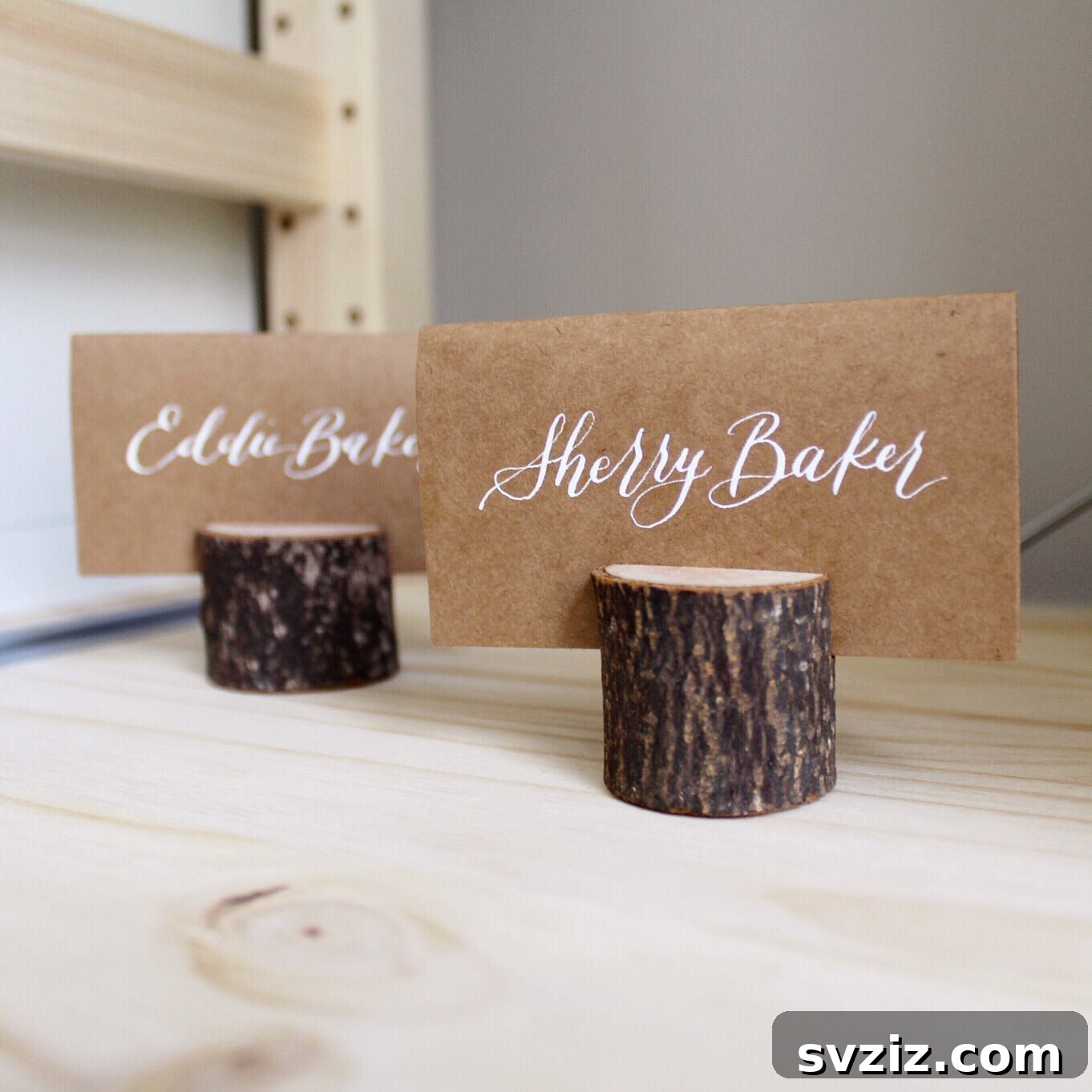 14. Tree Stump Table Assignments