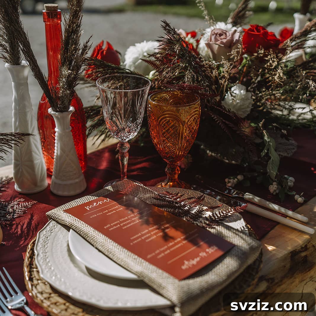 16. Romantic Reds, Greens, and Oranges