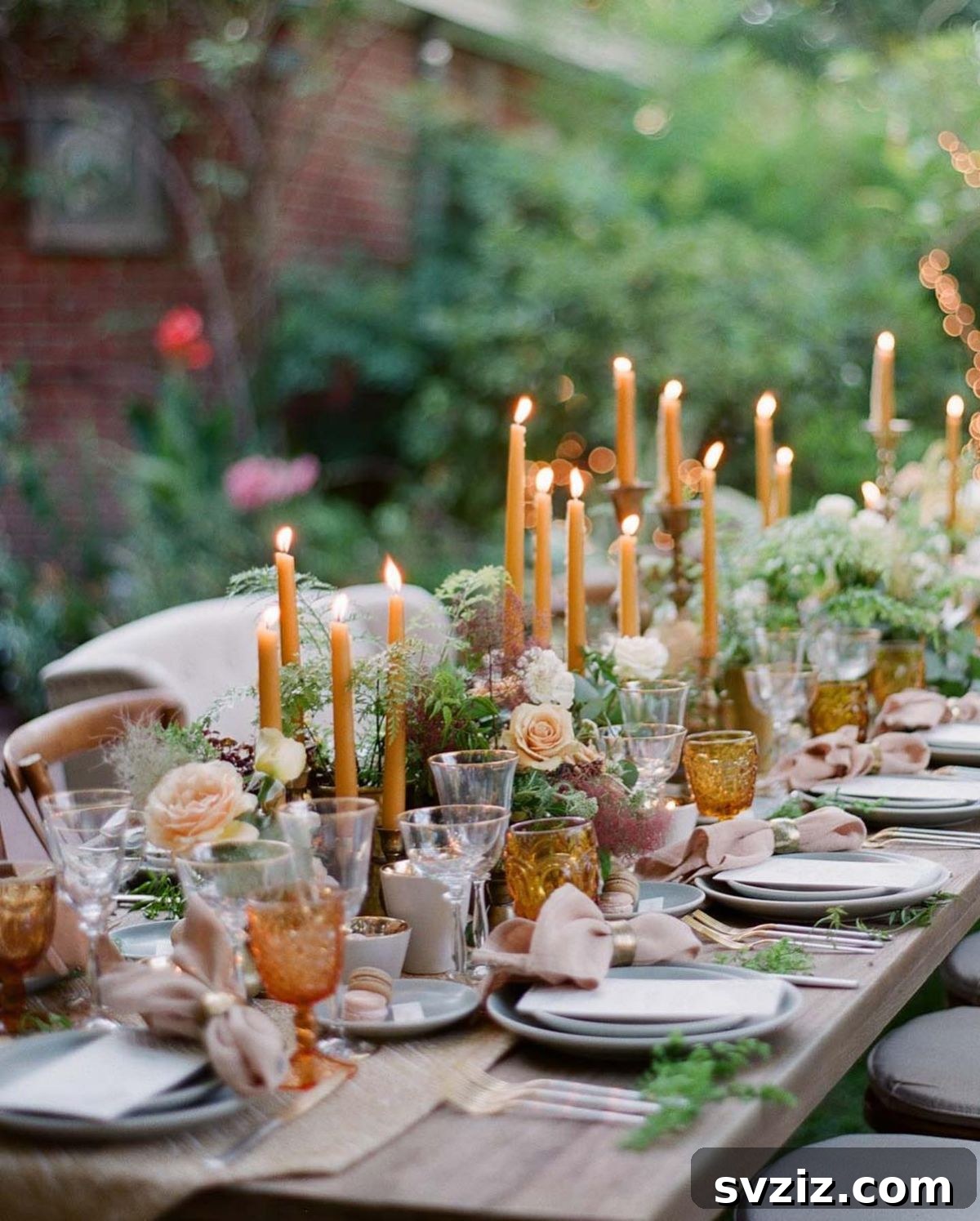 Warm Fall Backyard Wedding Inspirations 12 10. Fun Fall Color