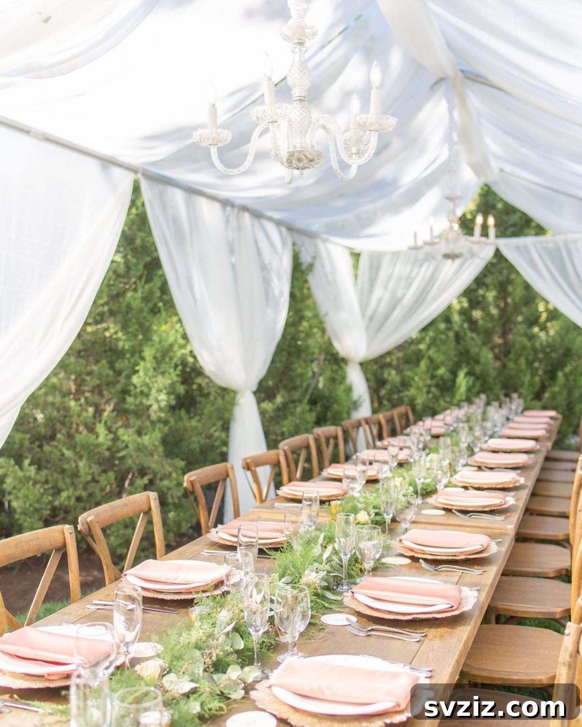 Warm Fall Backyard Wedding Inspirations 19 17. Tented Reception