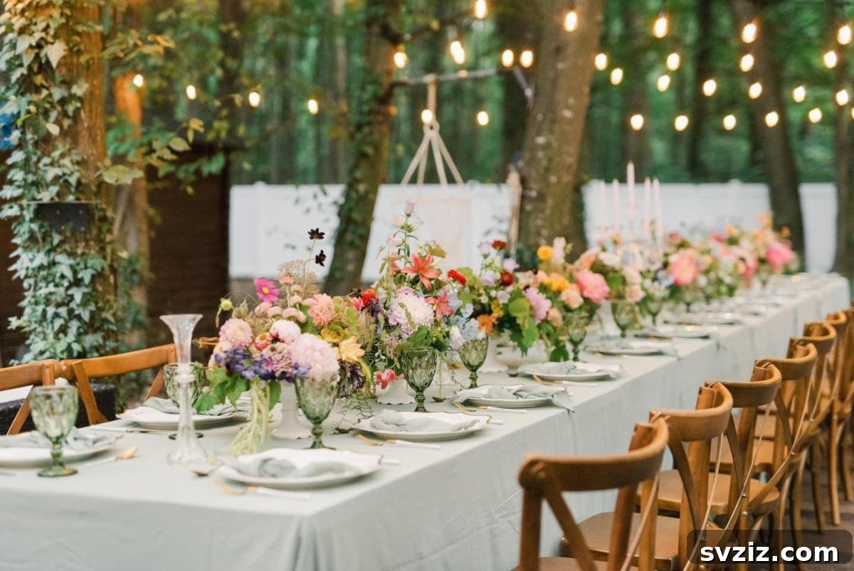 Warm Fall Backyard Wedding Inspirations 8 6. Fall Garden Wedding