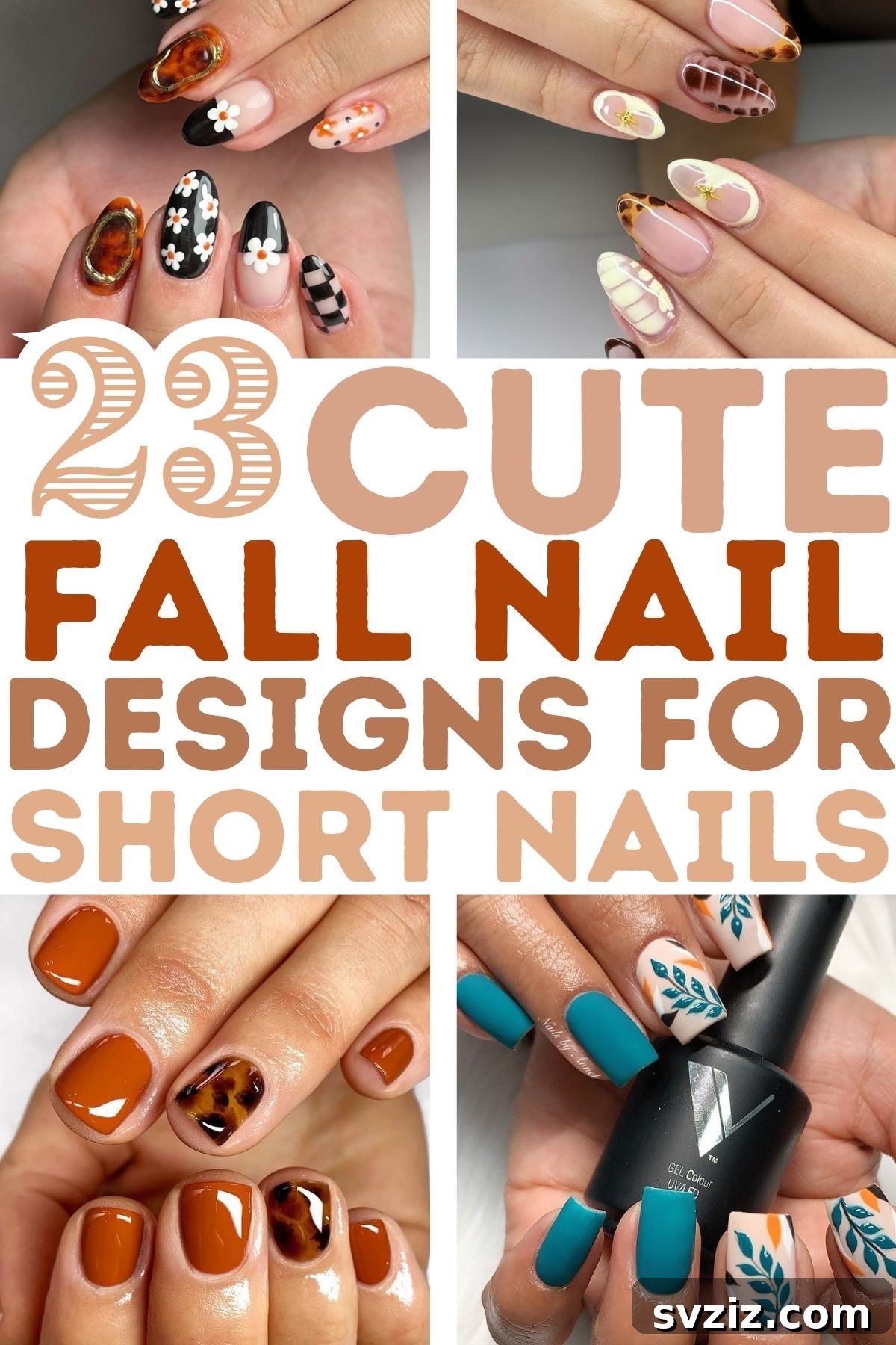 Short Fall Nail Ideas for Practical and Stylish Manicures