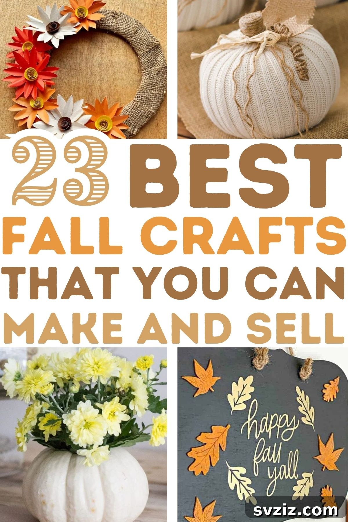 Best Selling Fall Crafts to Make and Sell for Profit