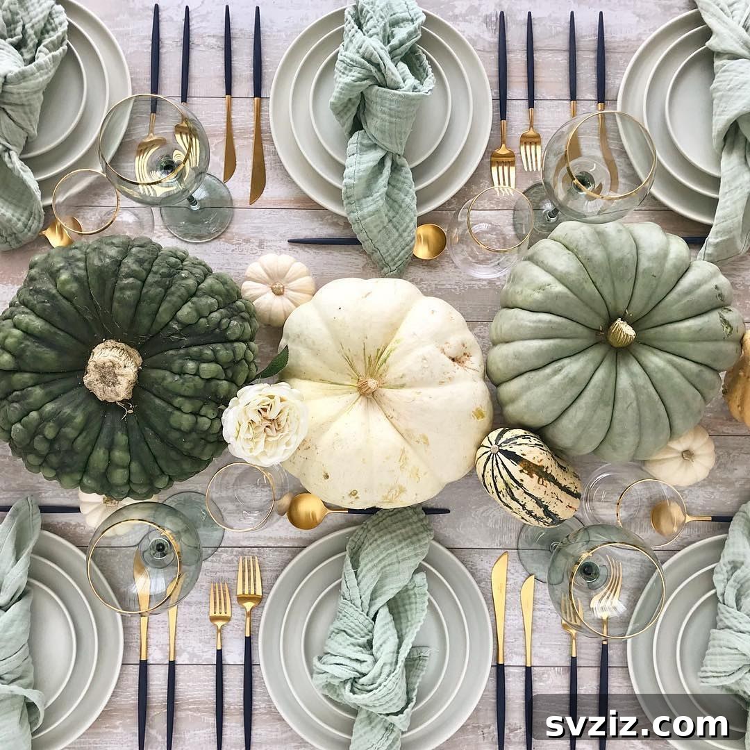21 Elegant Fall Rustic Wedding Tabletop Concepts 14 Unique White and Green Rustic Fall Wedding Table Decor