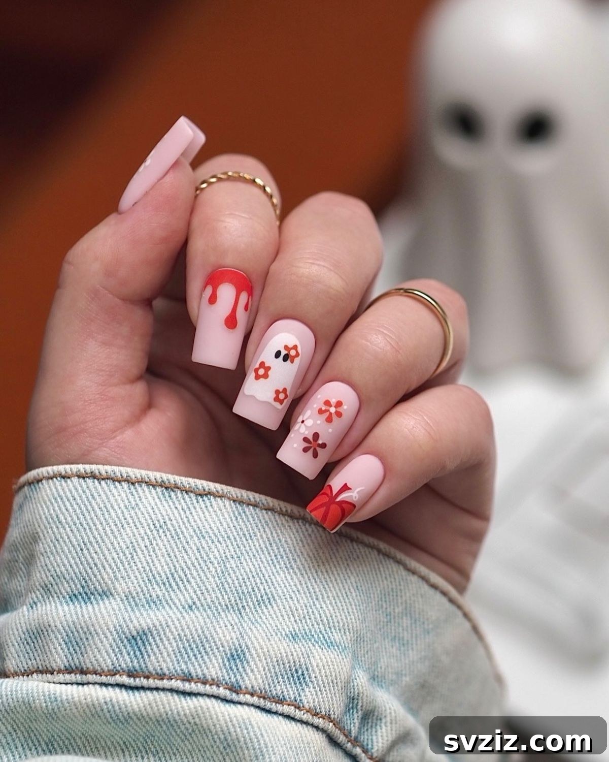 17. Pink, Red, and Spooky