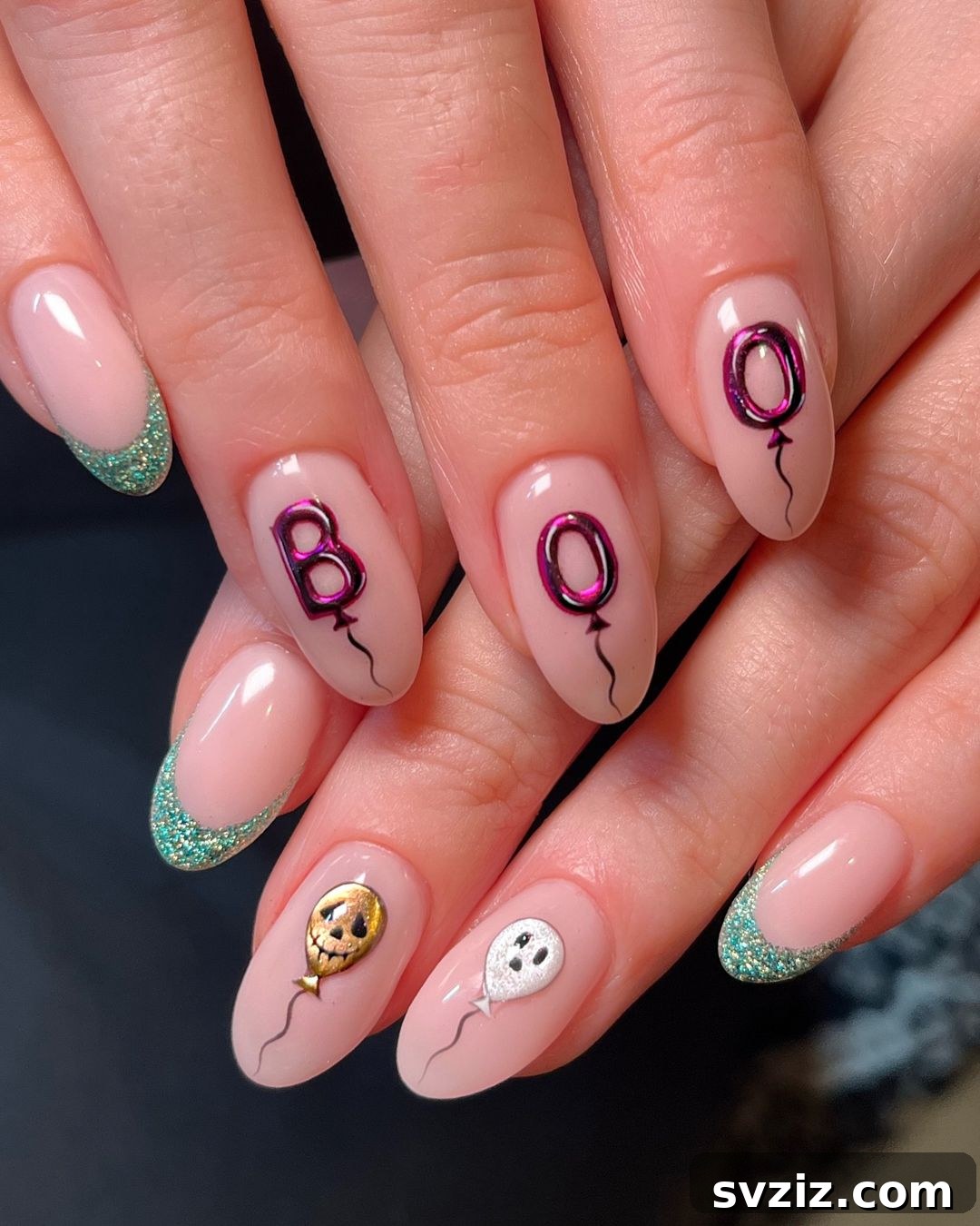 1. “Boo!” Nails