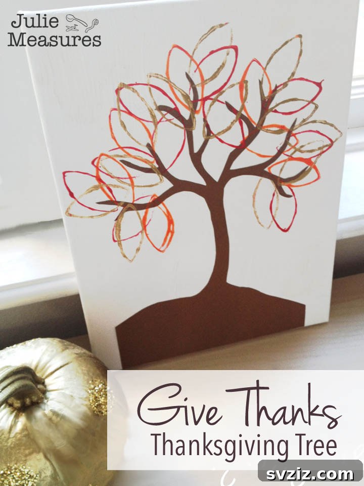 Thanksgiving Leaf Craft using a cardboard roll stamper for autumn art