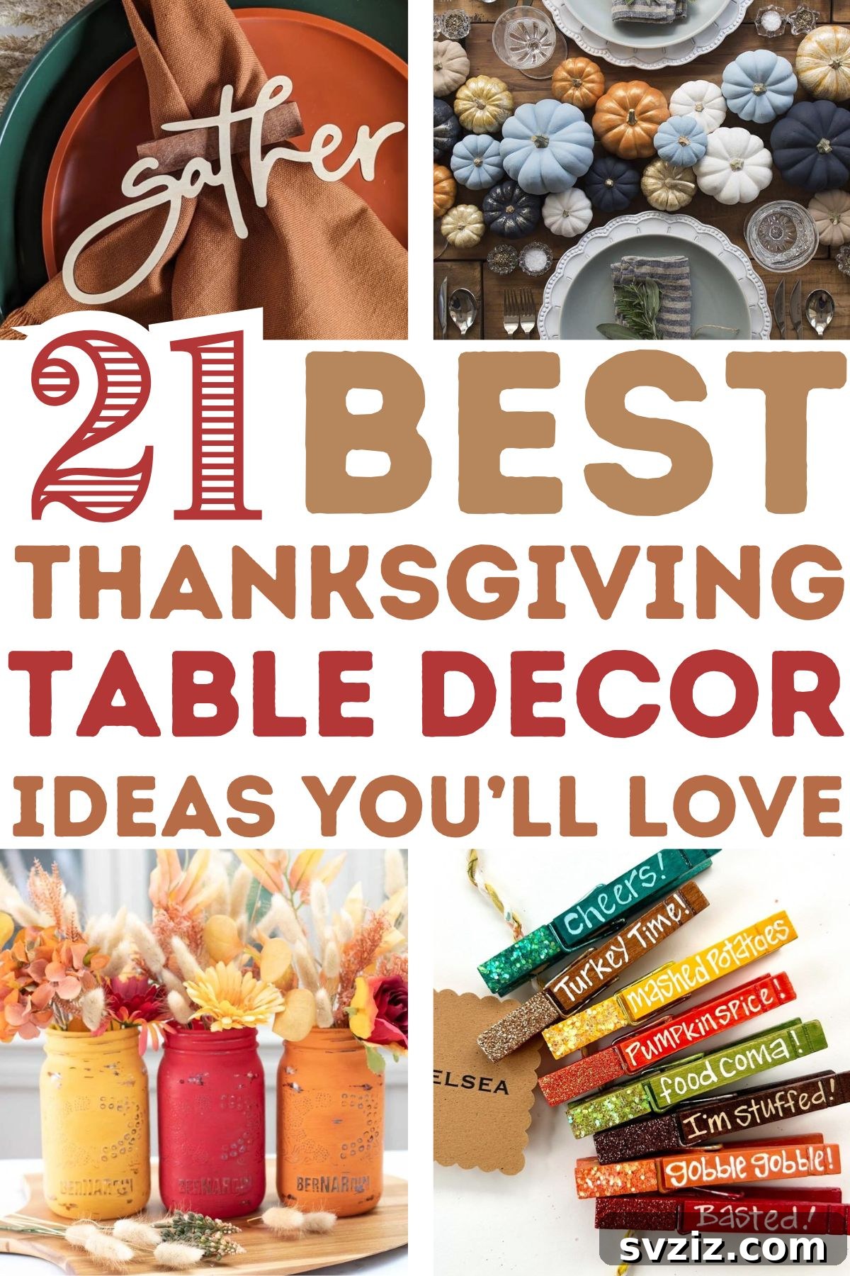 table decor ideas for thanksgiving