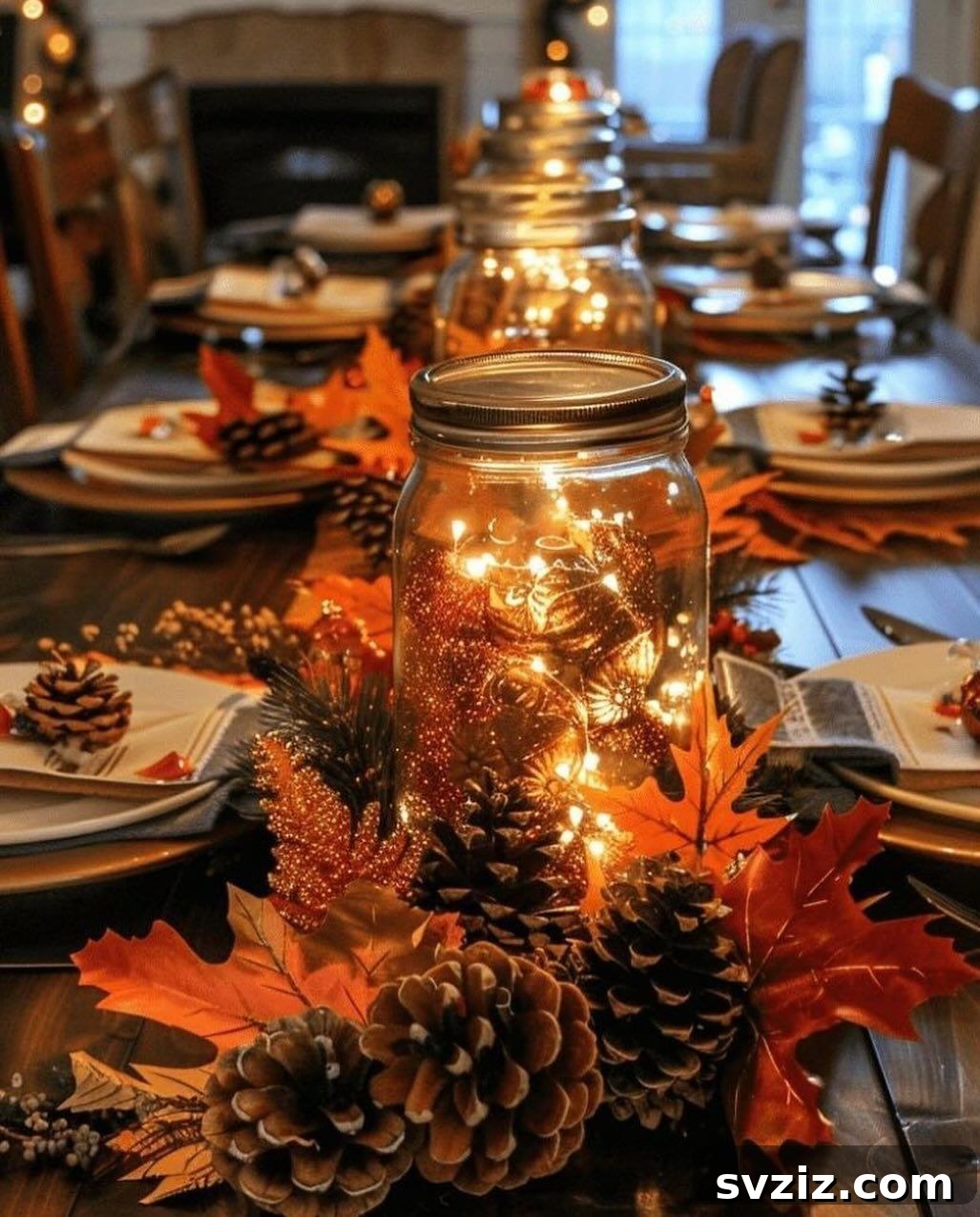 4. Mason Jar Candles