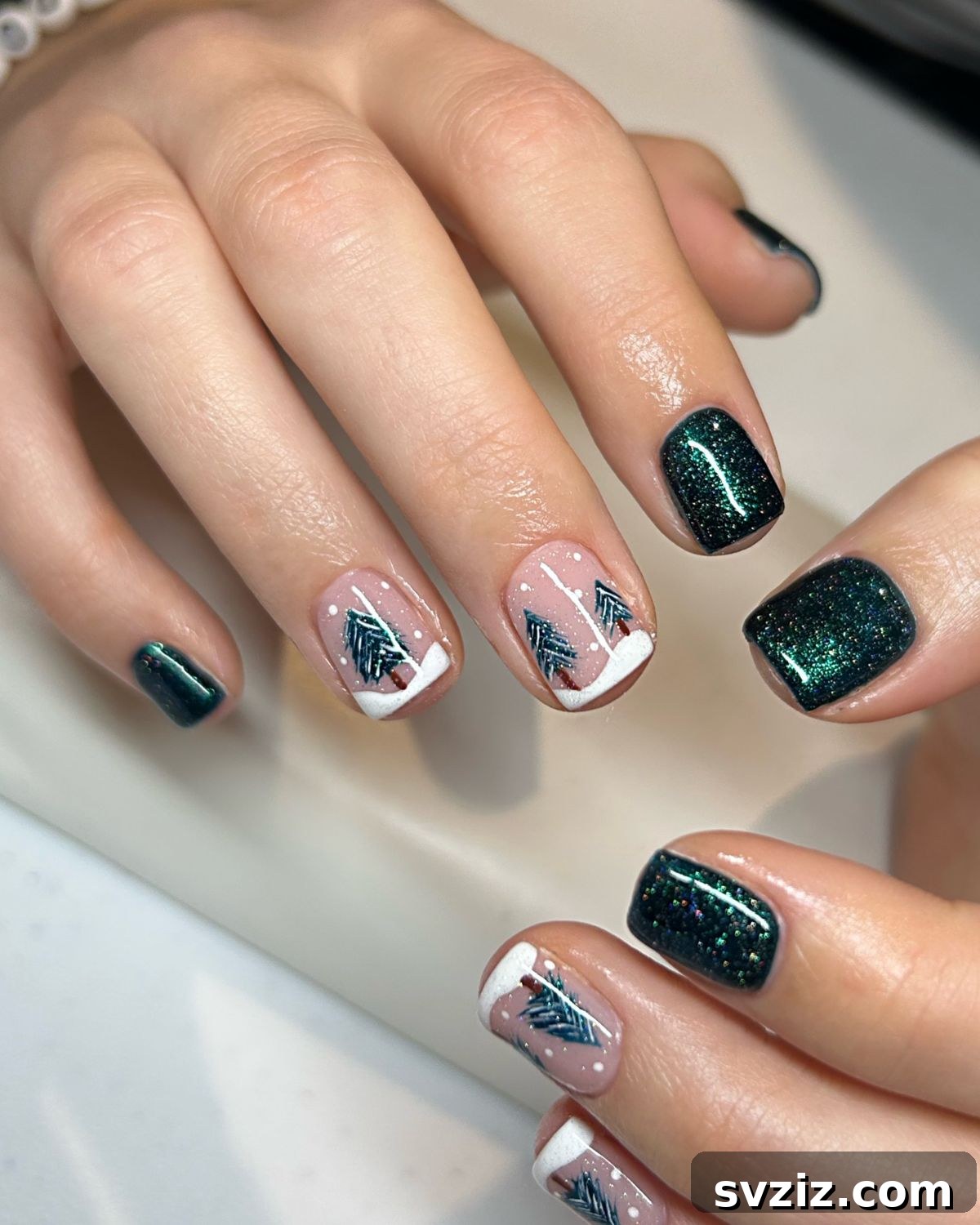 5. Sparkles and Trees
