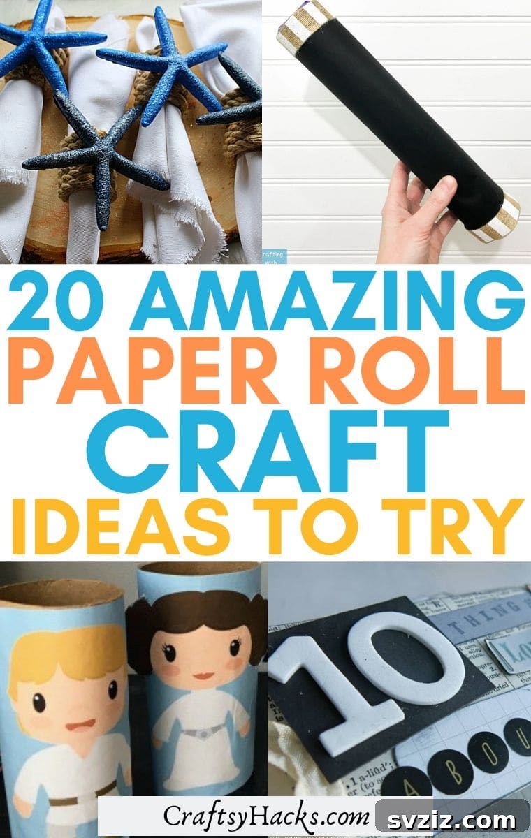 paper roll crafts