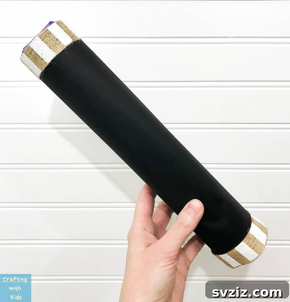 Paper Towel Roll Rainstick