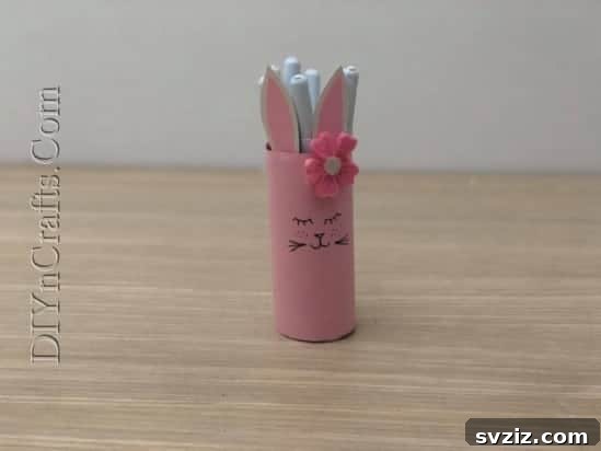 Cardboard Pencil Holder