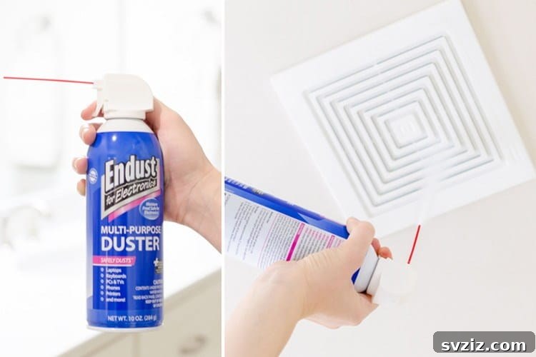 15 Genius Dusting Tips for a Pristine and Dust-Free Home 3 Canned Air