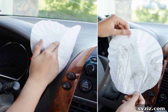 15 Genius Dusting Tips for a Pristine and Dust-Free Home 8 Dust Your Car Dashboard