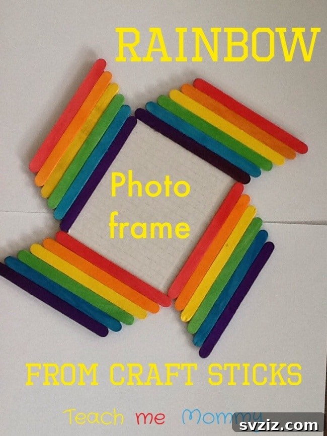 Rainbow Photo Frame