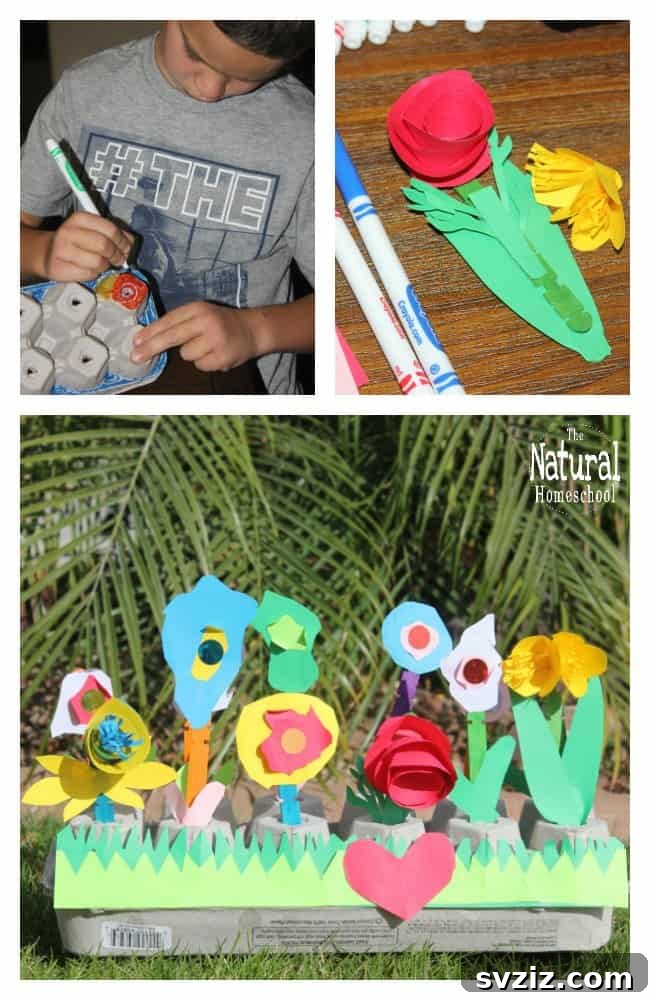 Spring Flower Planter Box