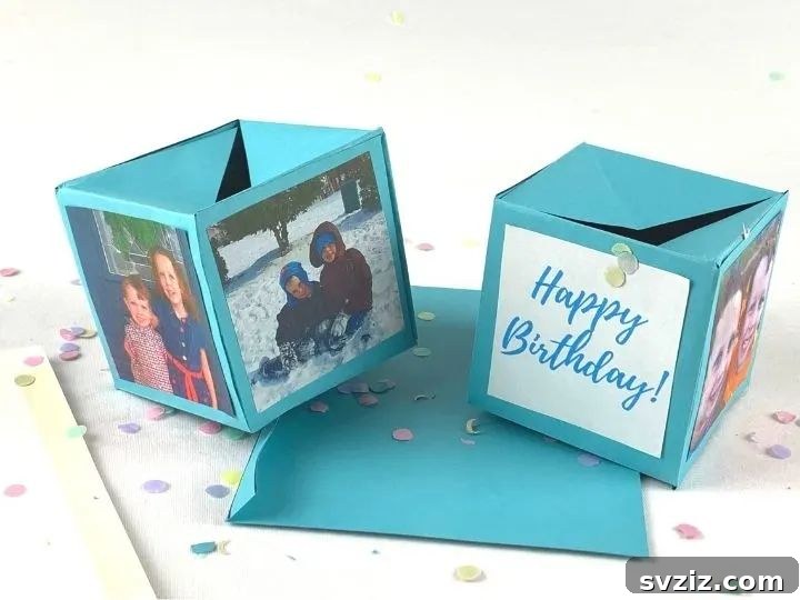 53 Paper Craft Ideas to Spark Your Imagination 53 Creative explosion card opening to reveal photos and messages