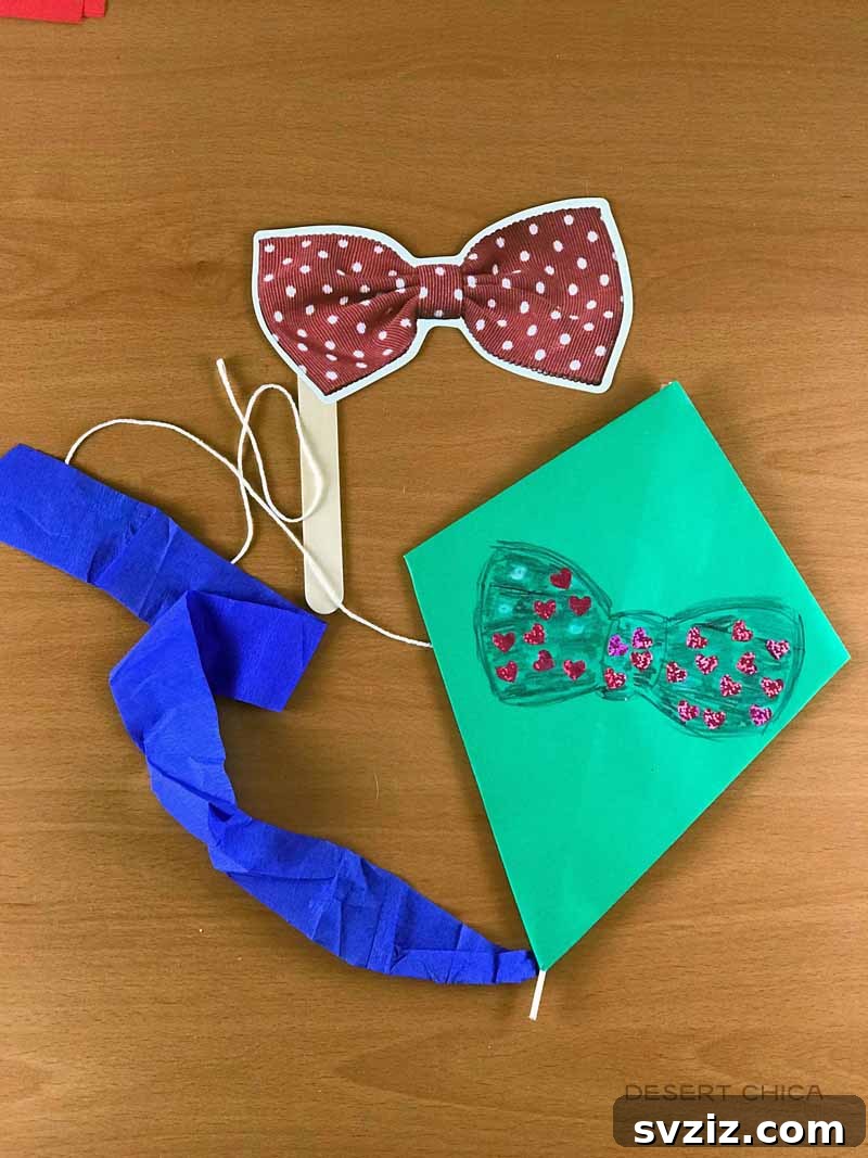 Paper Kites for kids to make