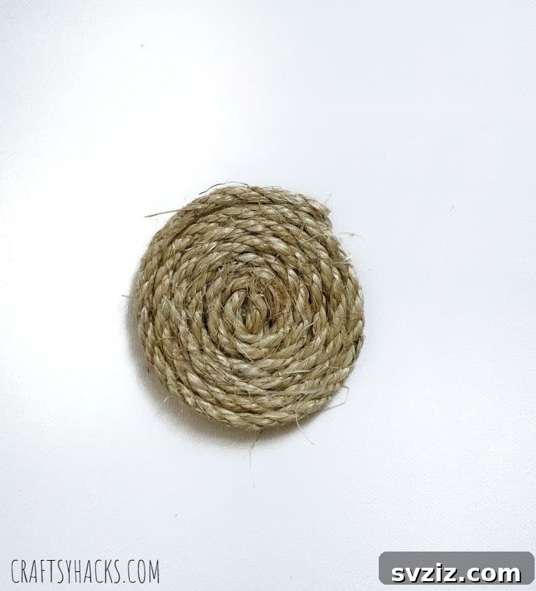 craft rope basket