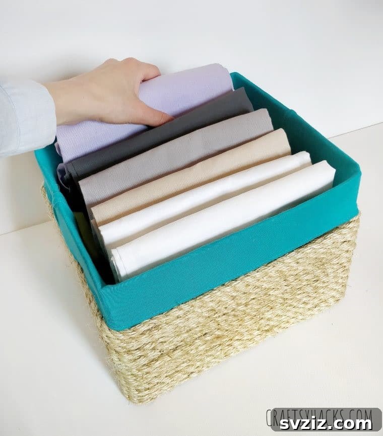 diy rope basket