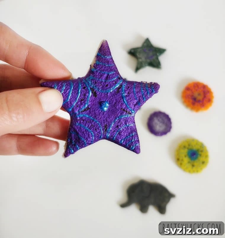 Family Fun: Creating Salt Dough Keepsakes 2 salt dough ornament