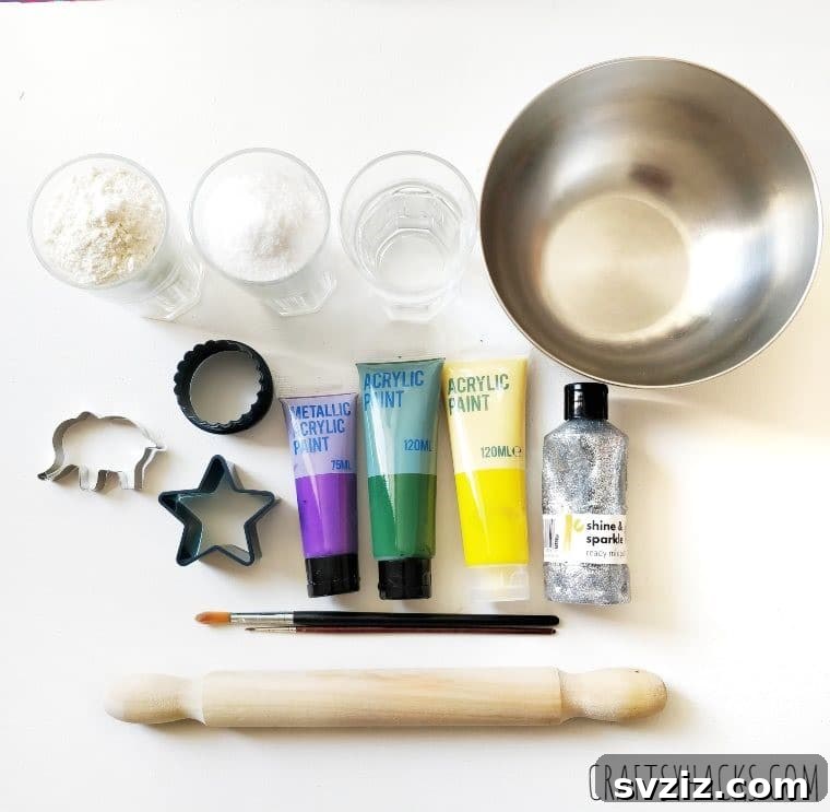 Family Fun: Creating Salt Dough Keepsakes 4 DIY kids craft supplies