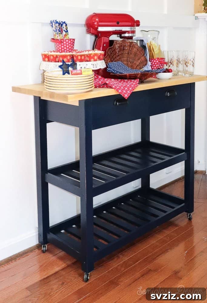 small kitchen storage solution