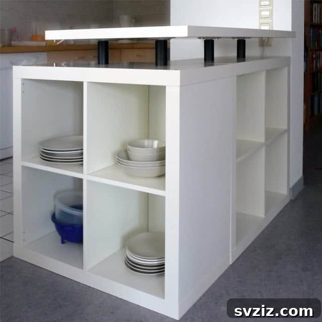 L-Shaped Kitchen Counter