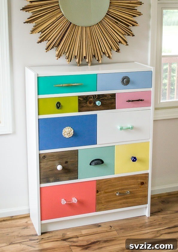 IKEA Bookshelf Reinventions 6 Chic Drawer Cabinet