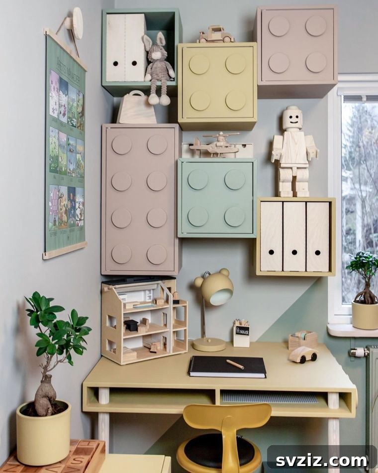 IKEA Eket cabinets hacked into large LEGO storage blocks