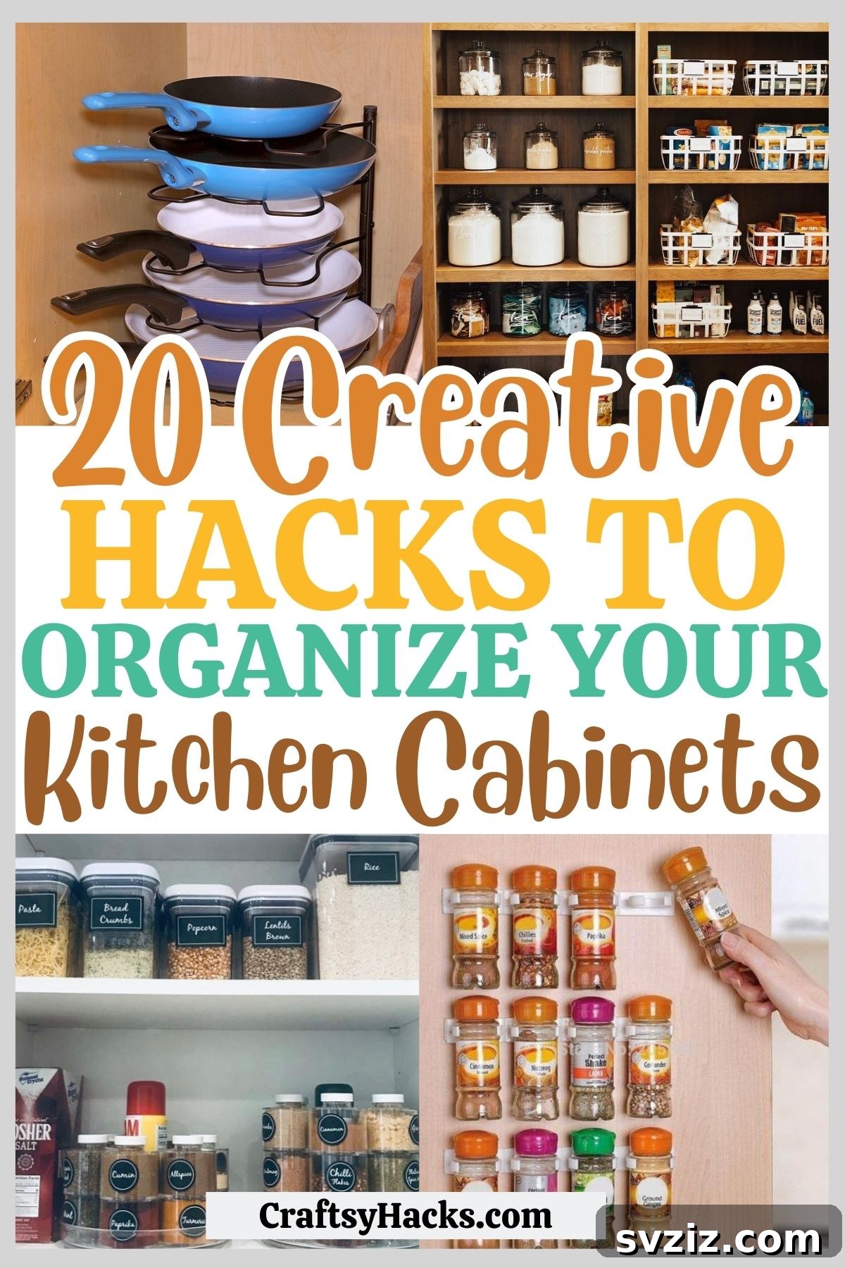 kitchen cabinet organization
