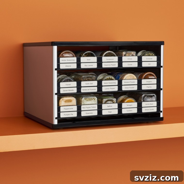 Spice Organizer Drawers